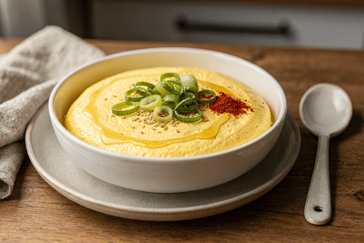Korean Steamed Eggs (Gyeran-jjim) Hero image