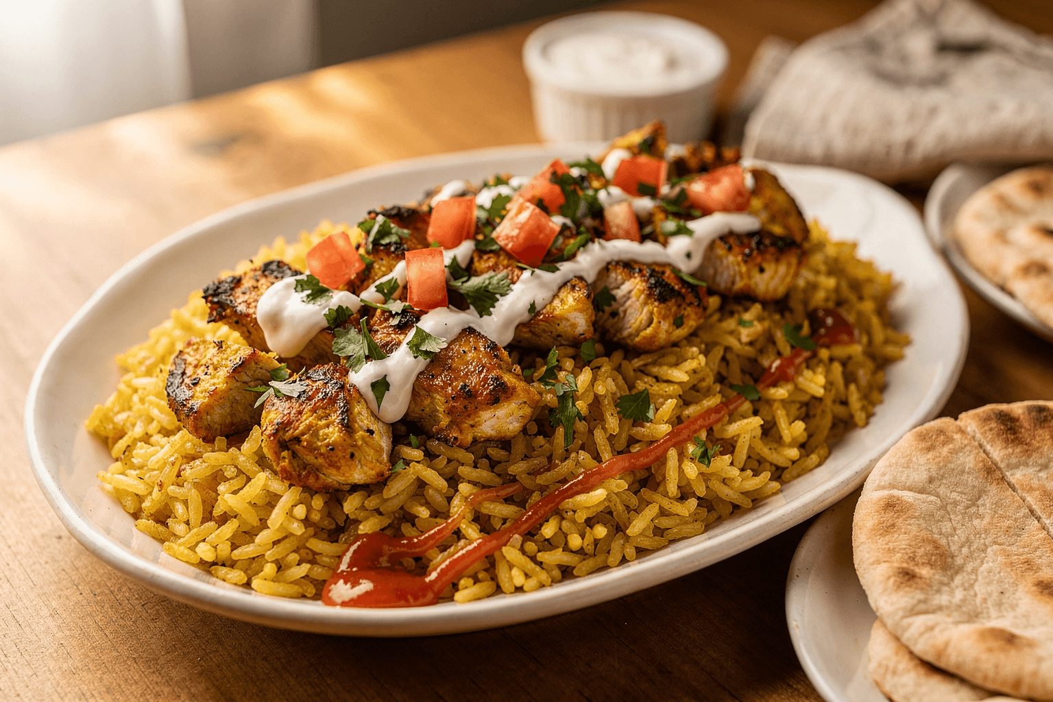 Halal Guys Chicken and Rice hero image